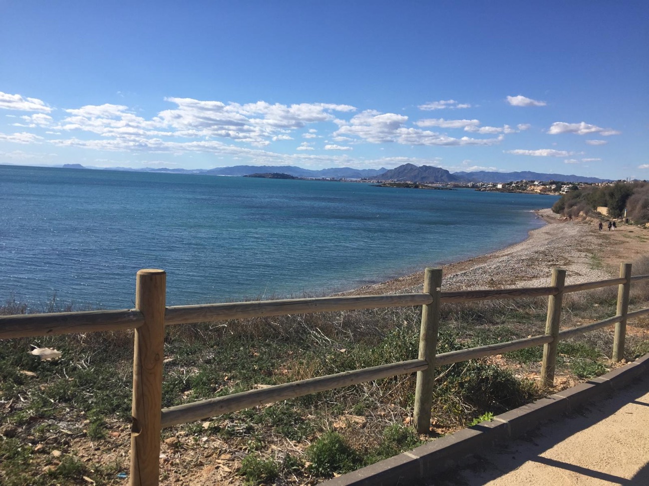 Isla Plana walk