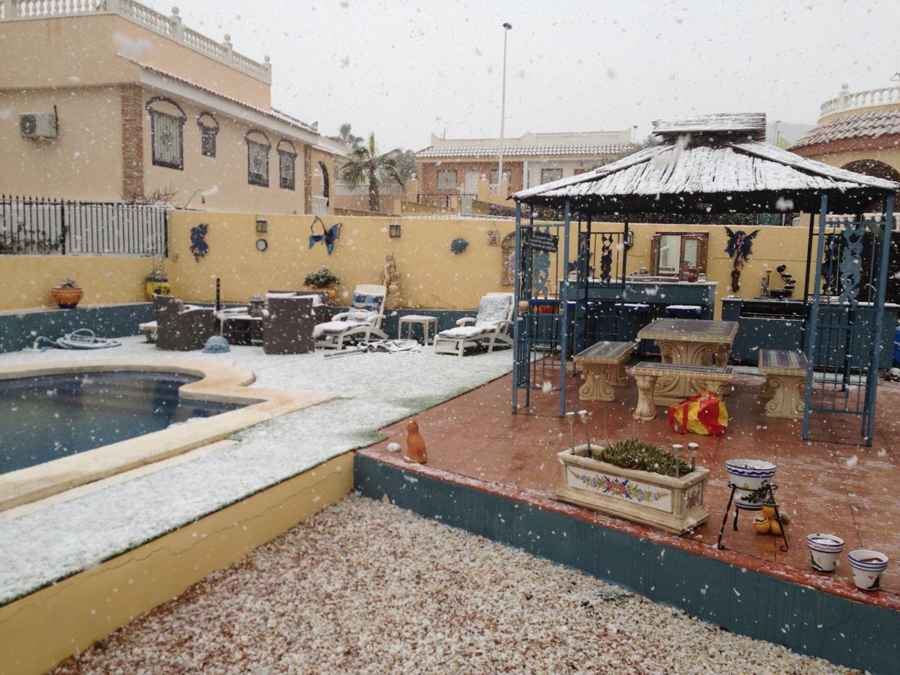 Snow in Camposol