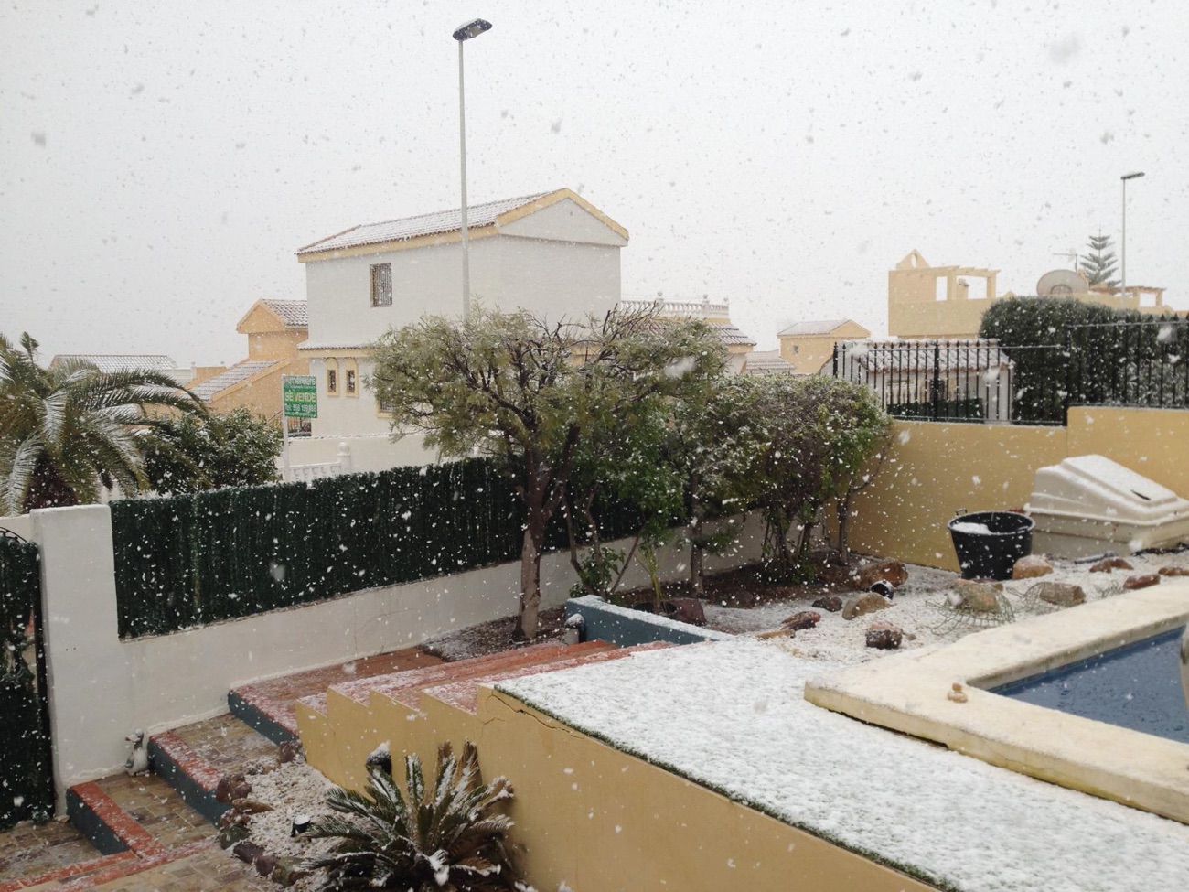 Snow in Camposol