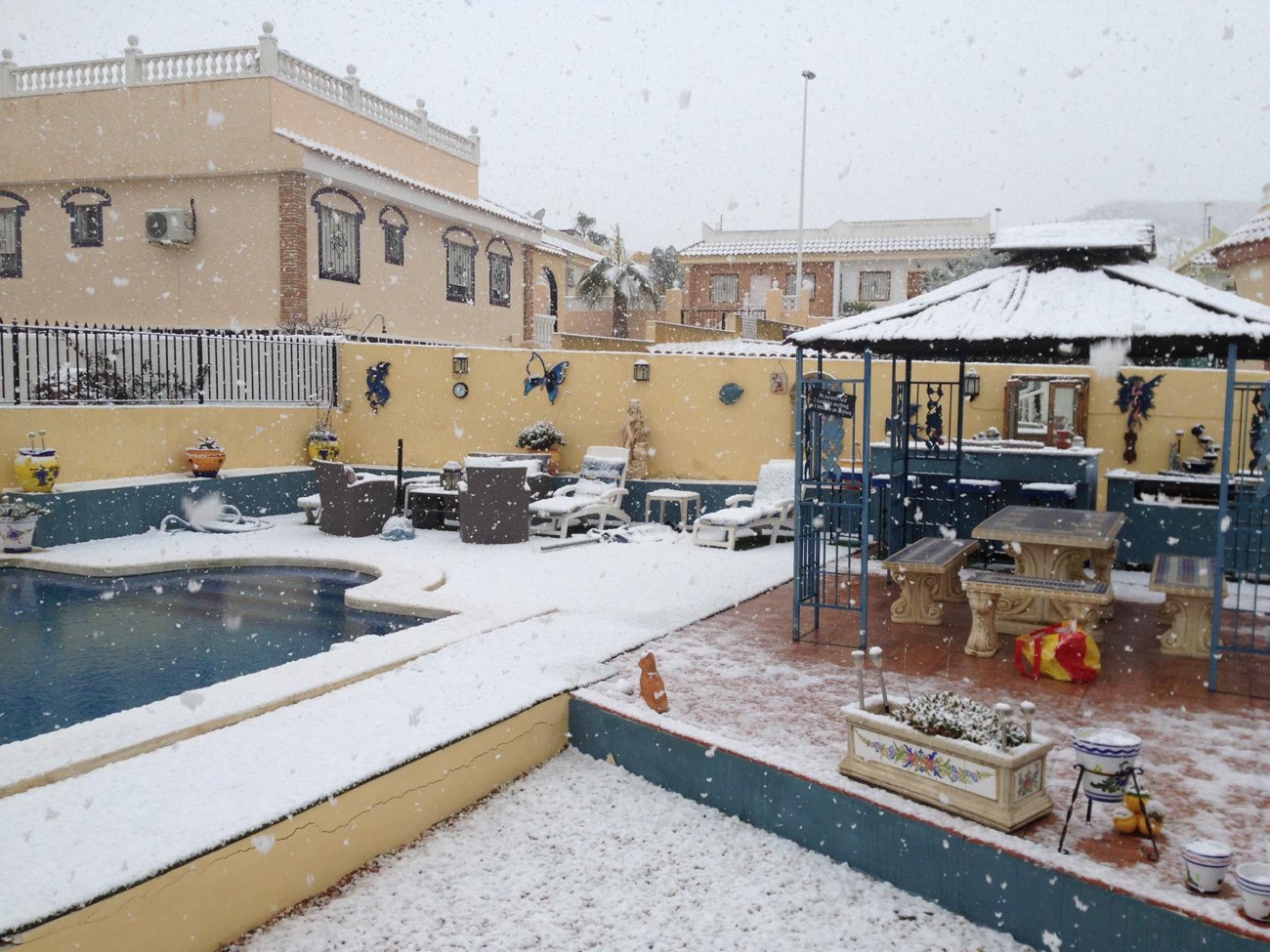 Snow in Camposol