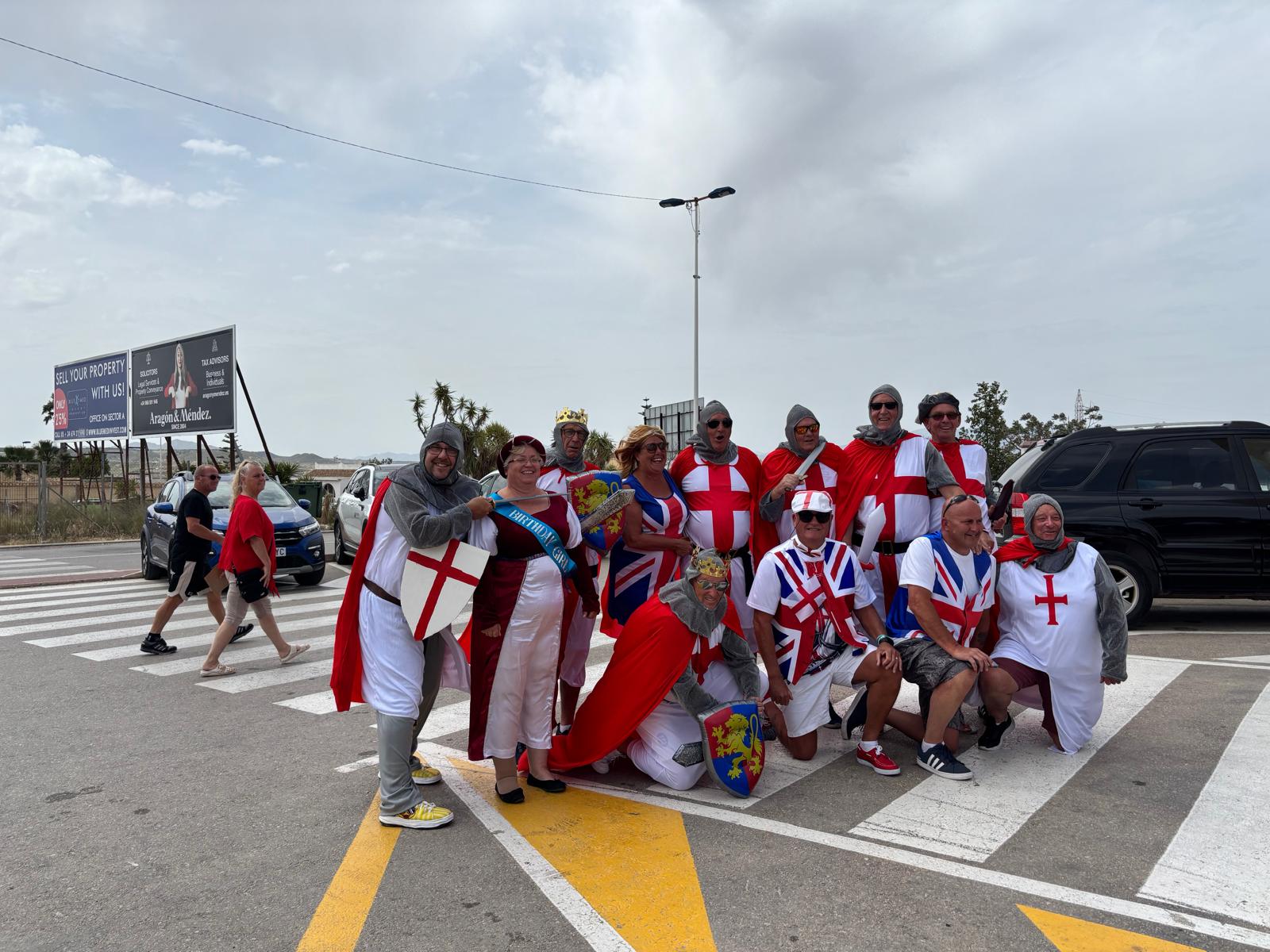 St George's Day in Sector B