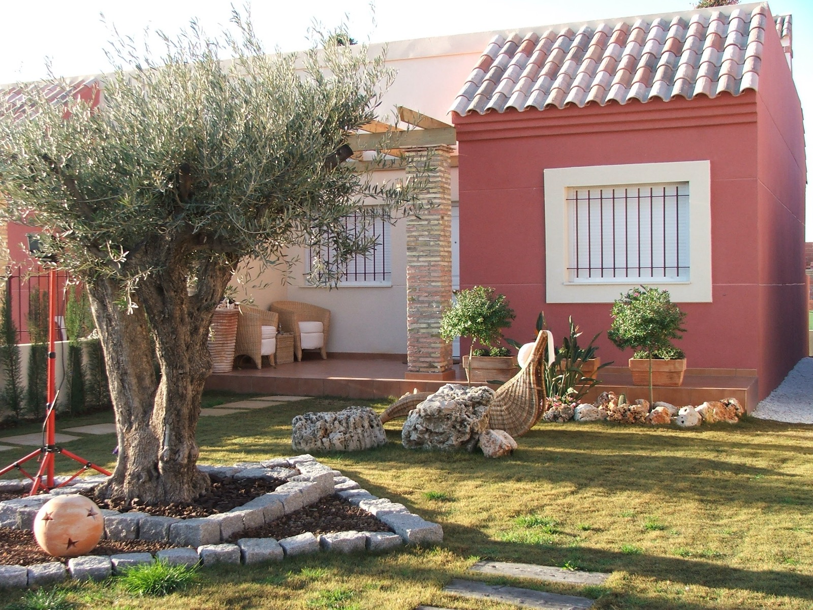 A completed villa in Sector D, Camposol