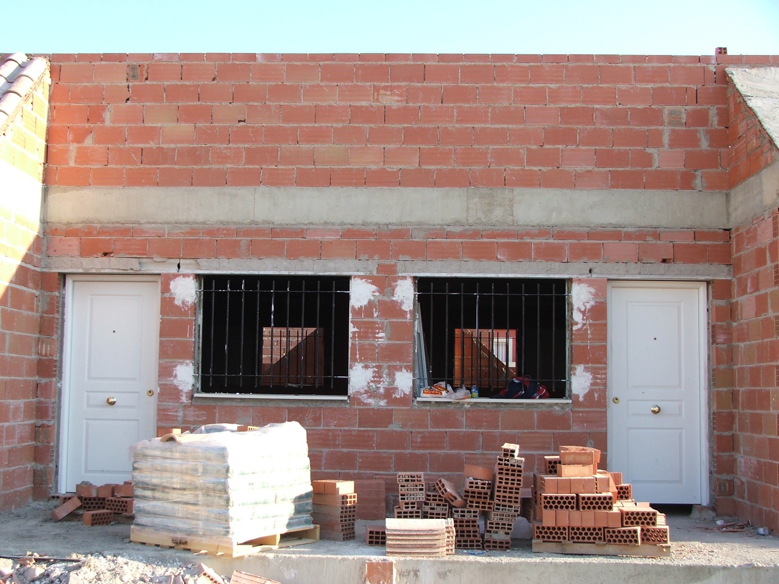 Sector D area 25 (D25), Camposol, under construction January 2007