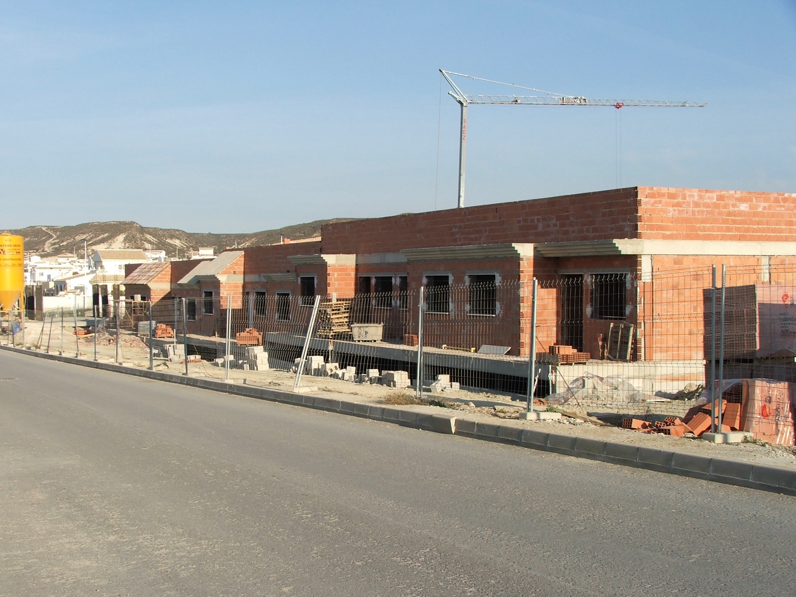 Sector D area 25 (D25), Camposol, under construction January 2007