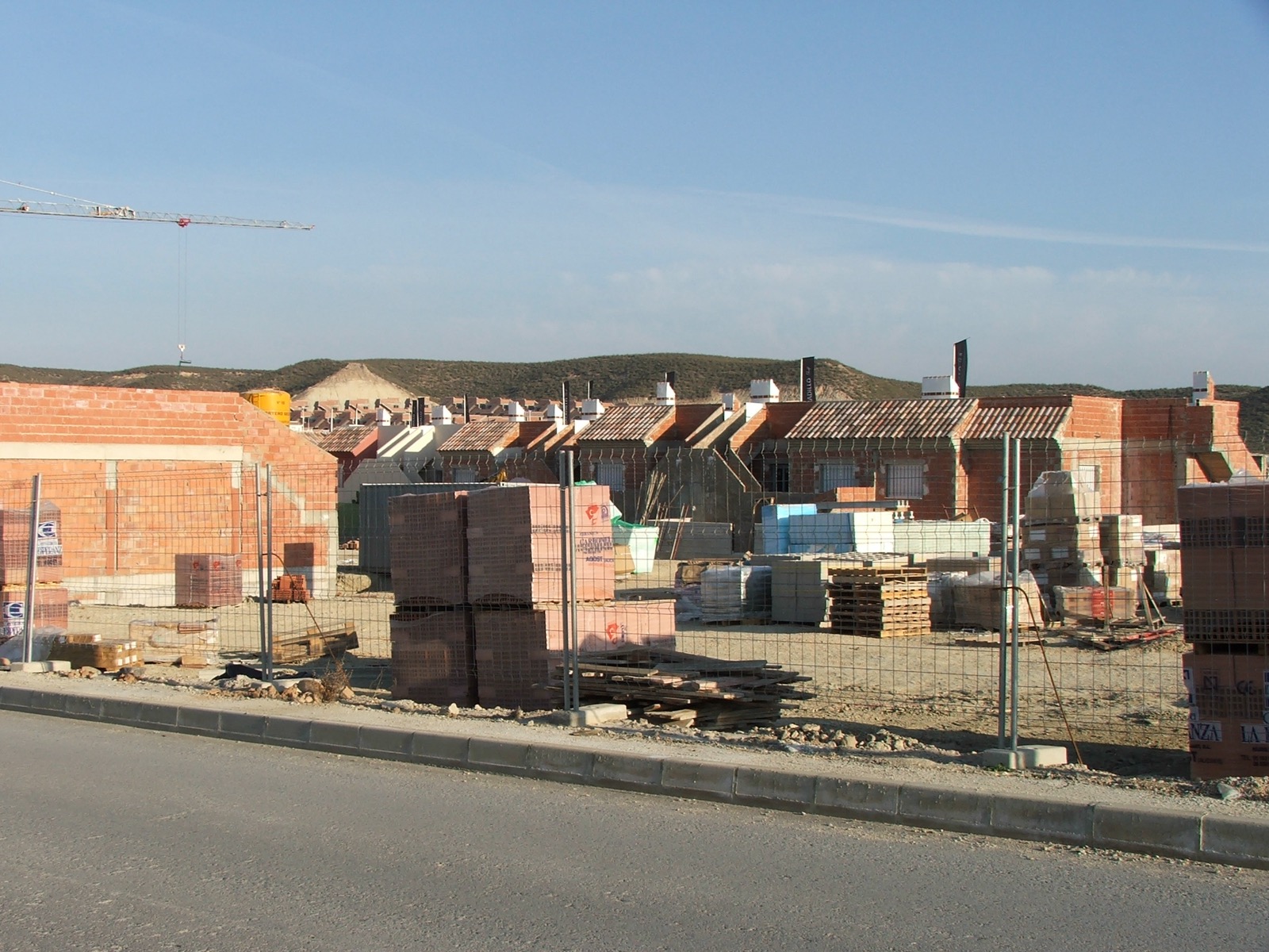 Sector D area 25 (D25), Camposol, under construction January 2007