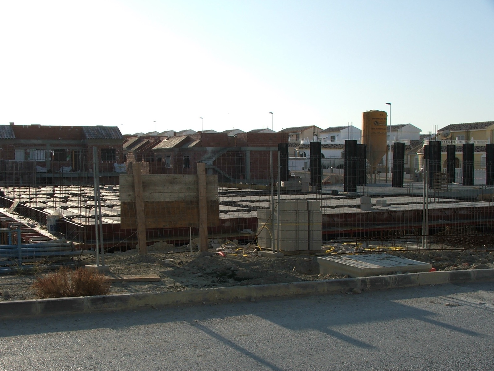 Sector D area 25 (D25), Camposol, under construction January 2007