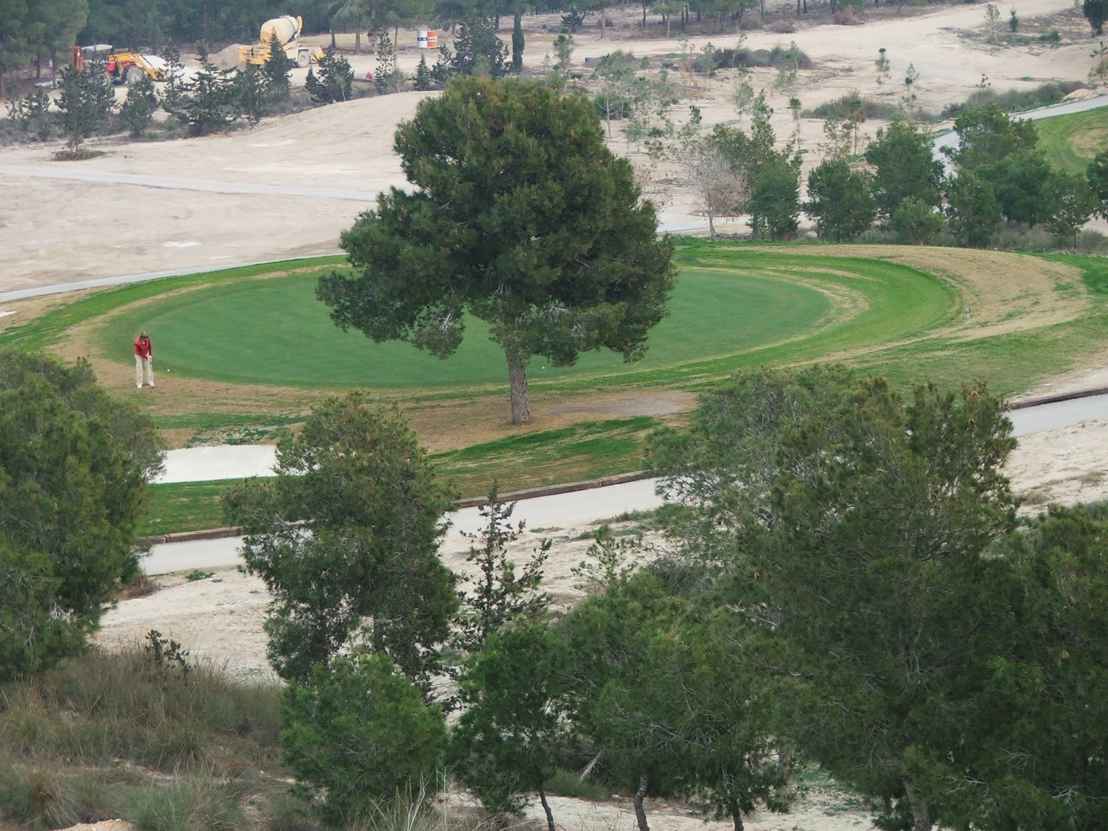 Camposol golf course under construction, 2007