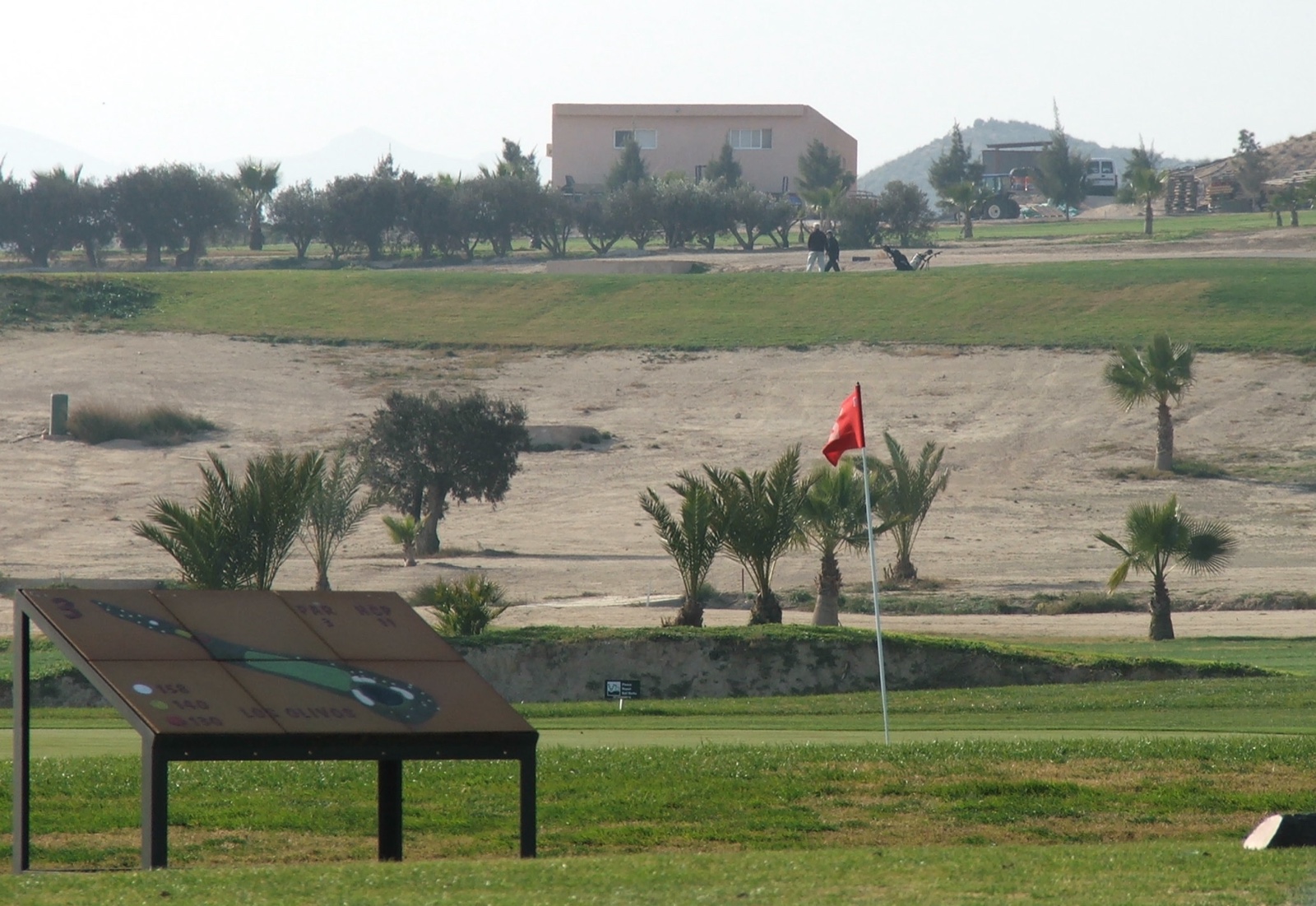 Camposol golf course under construction, 2007