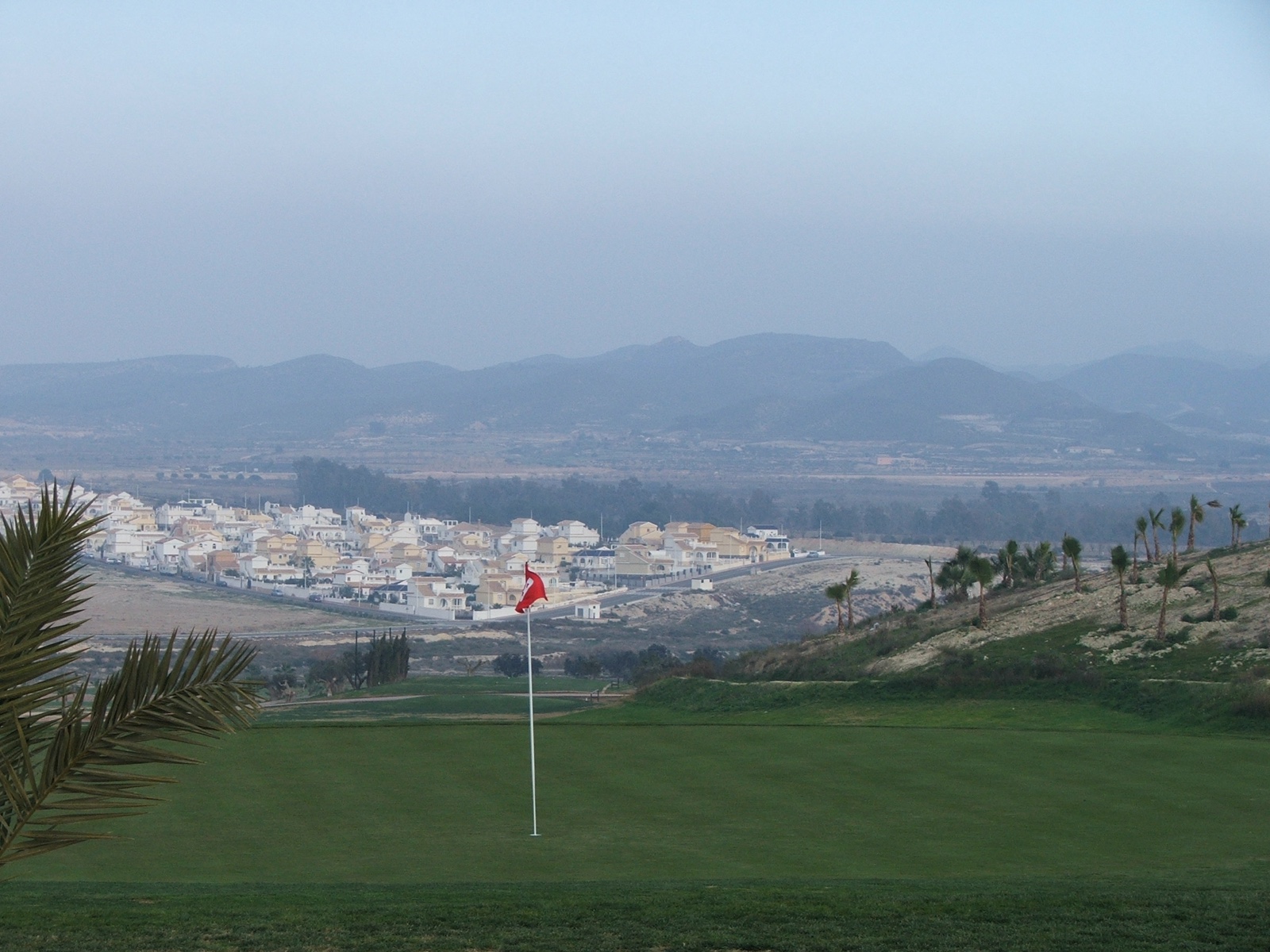 Camposol golf course under construction, 2007