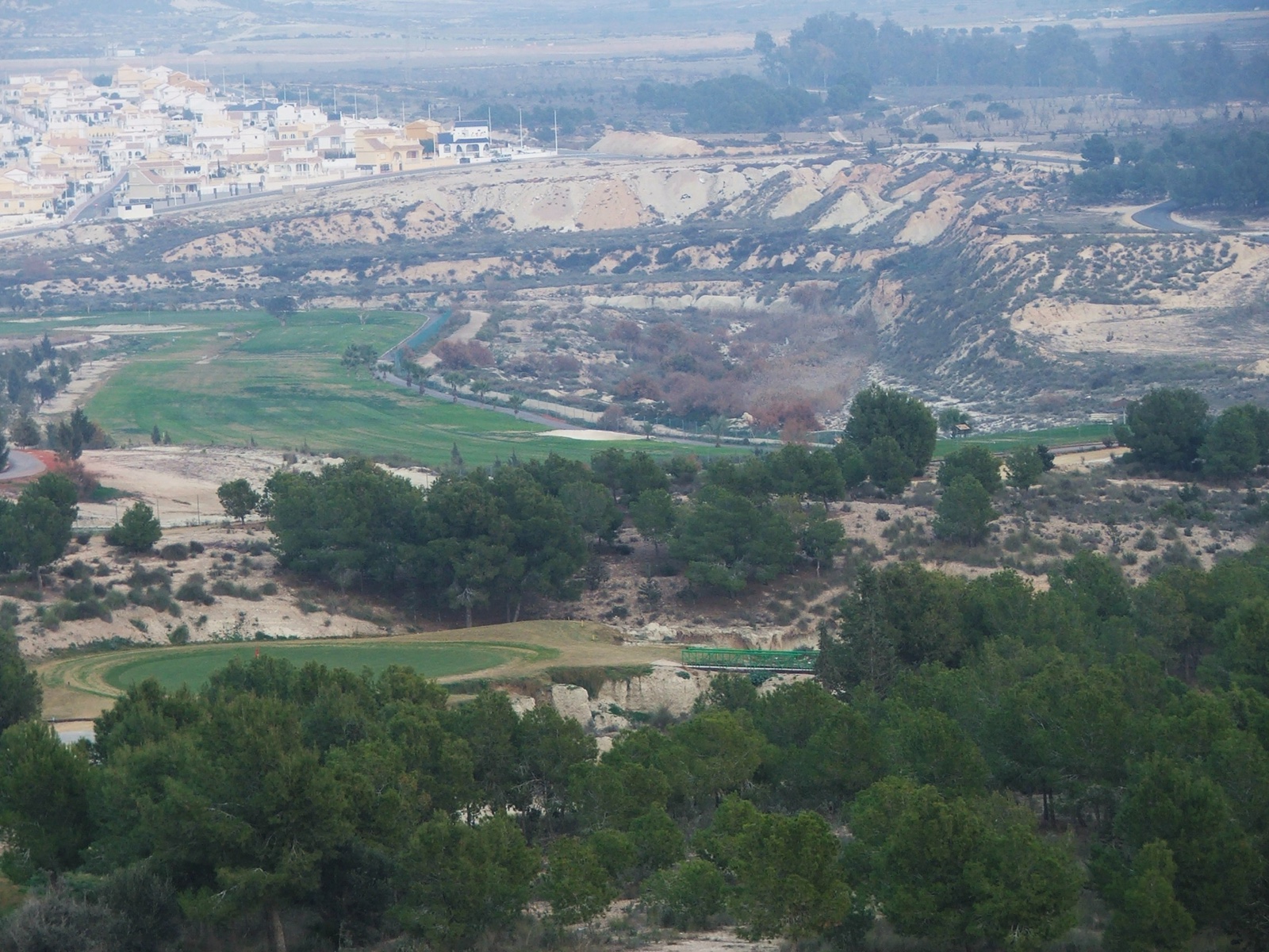 Camposol golf course under construction, 2007