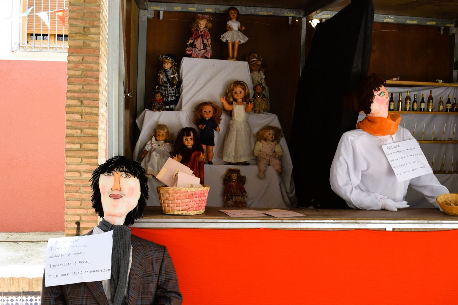 A decorated mayo display, Fiestas de Los Mayos, Alhama de Murcia