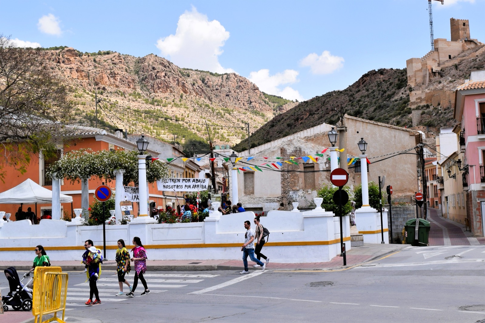 Alhama de Murcia during the Fiestas de Los Mayos
