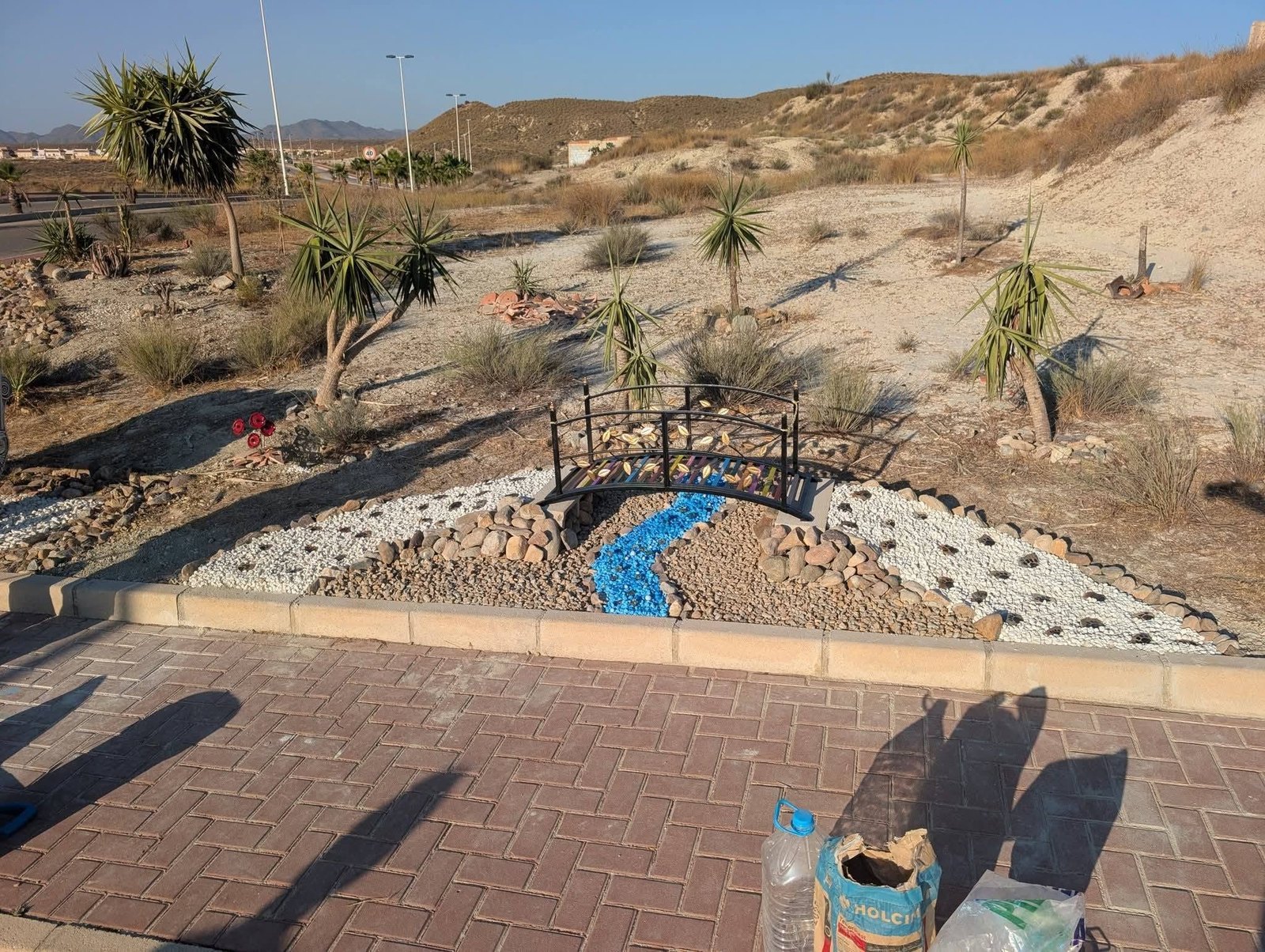 The Camposol Rainbow Bridge remembrance area on Sector C