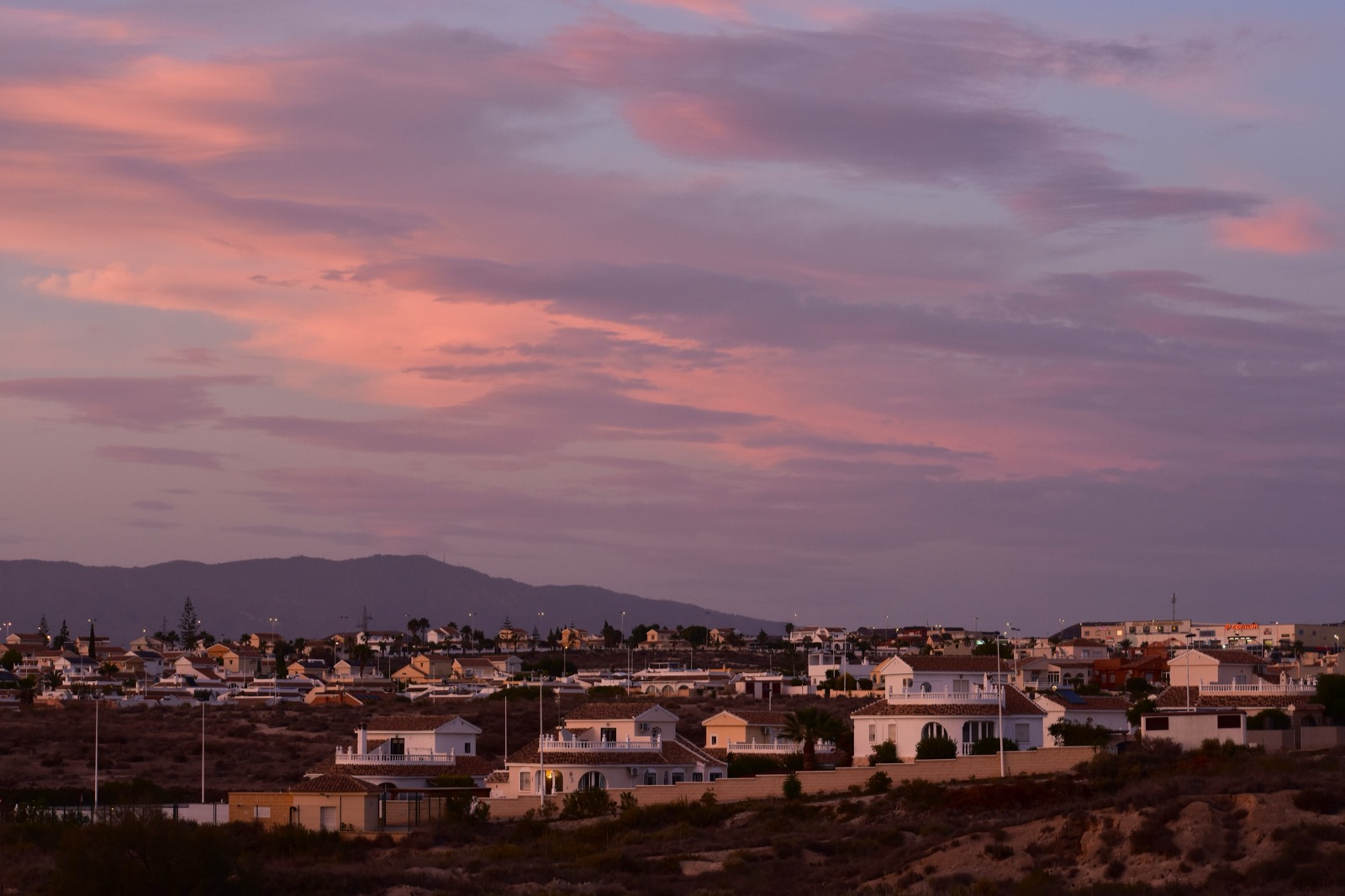 Sunset over Sector B, Camposol
