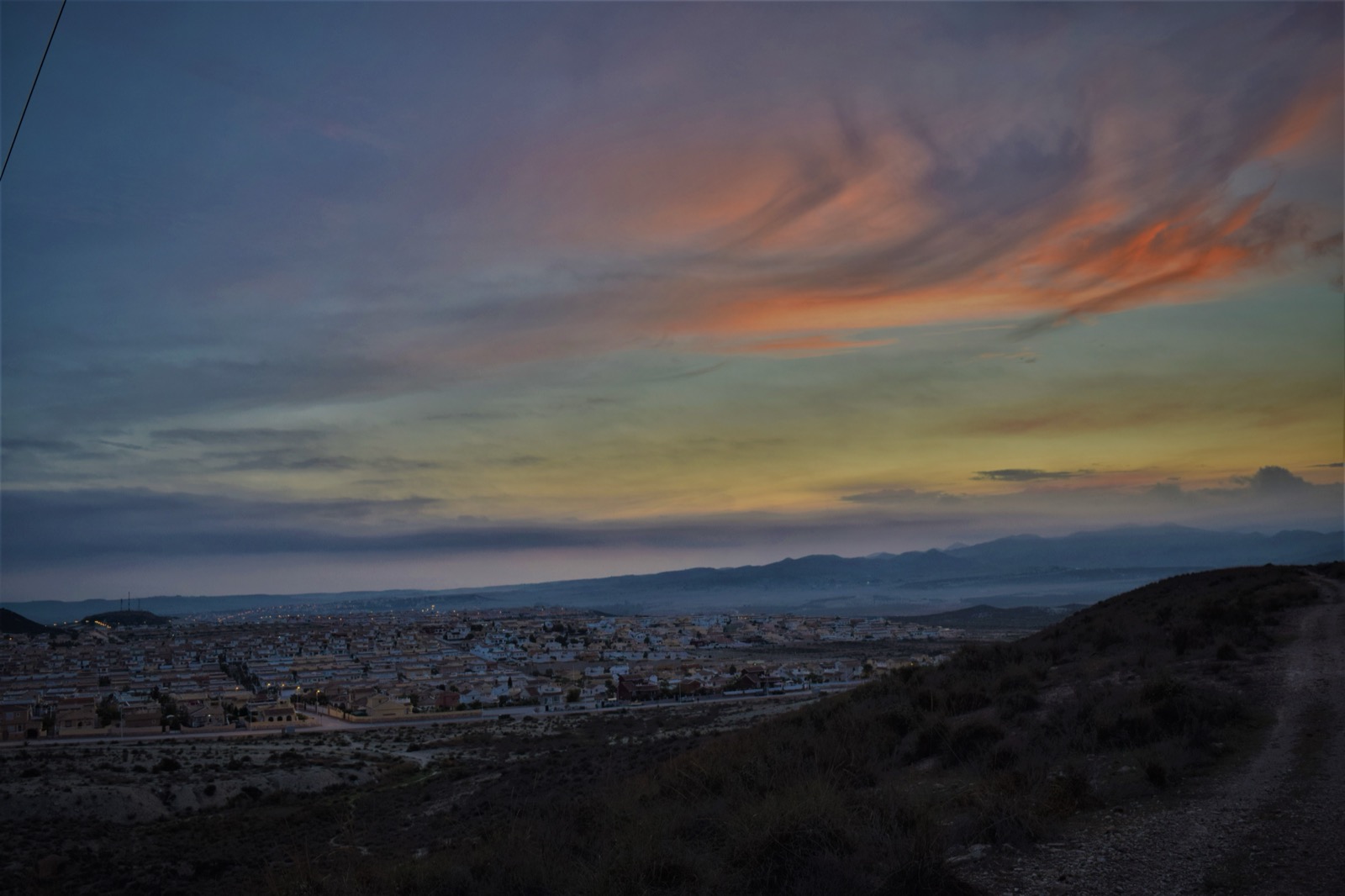 Sunrise over Sector D, Camposol