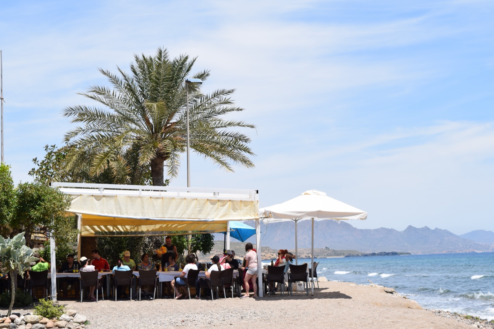The beach restaurant at Puntas de Calnegre