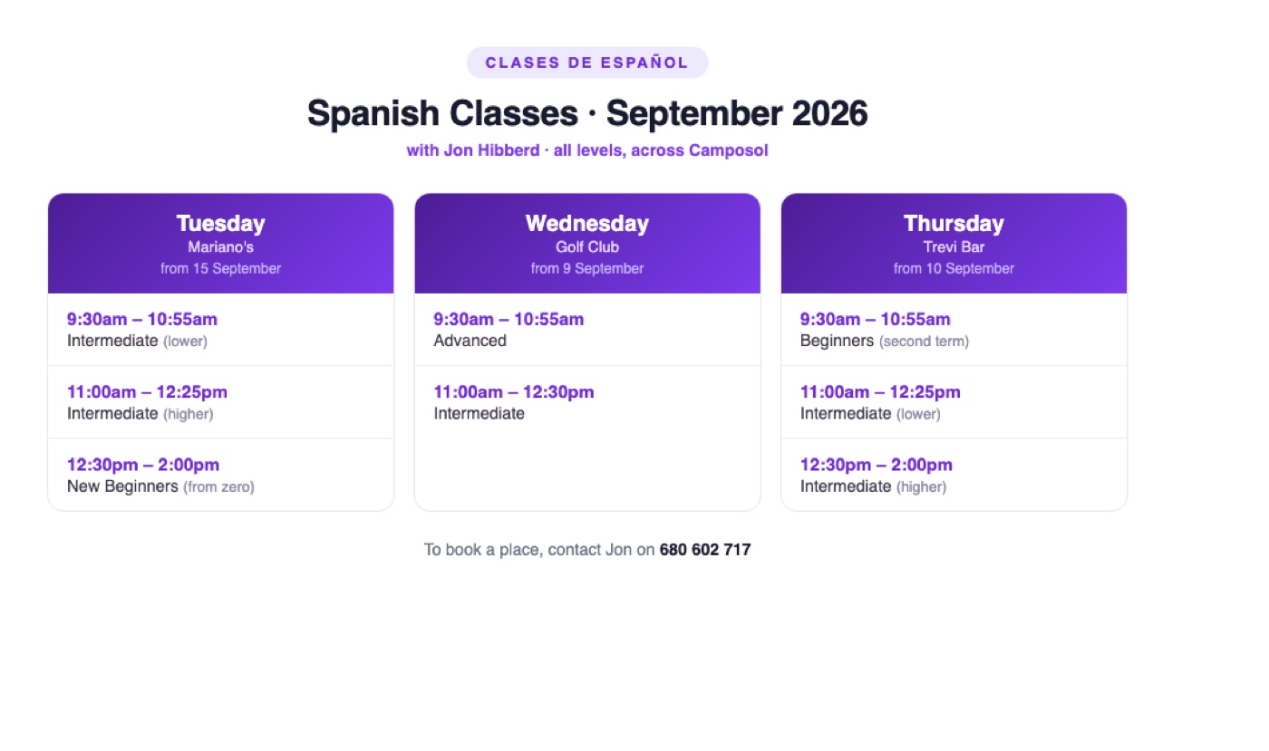 \"Spanish